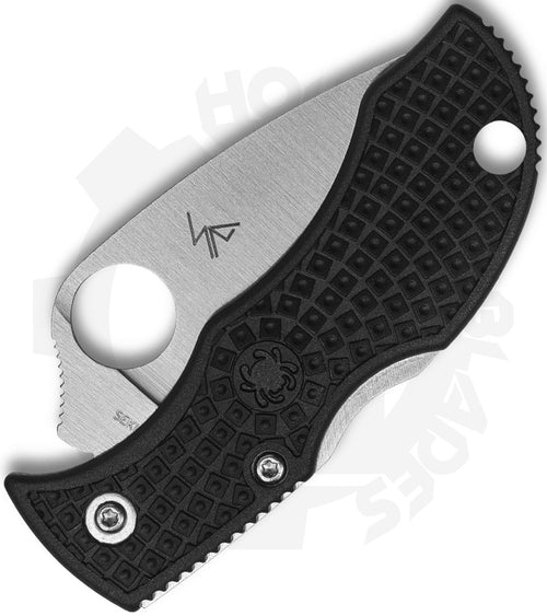 Spyderco Manbug MBKLFS - Black FRN, SpyderEdge