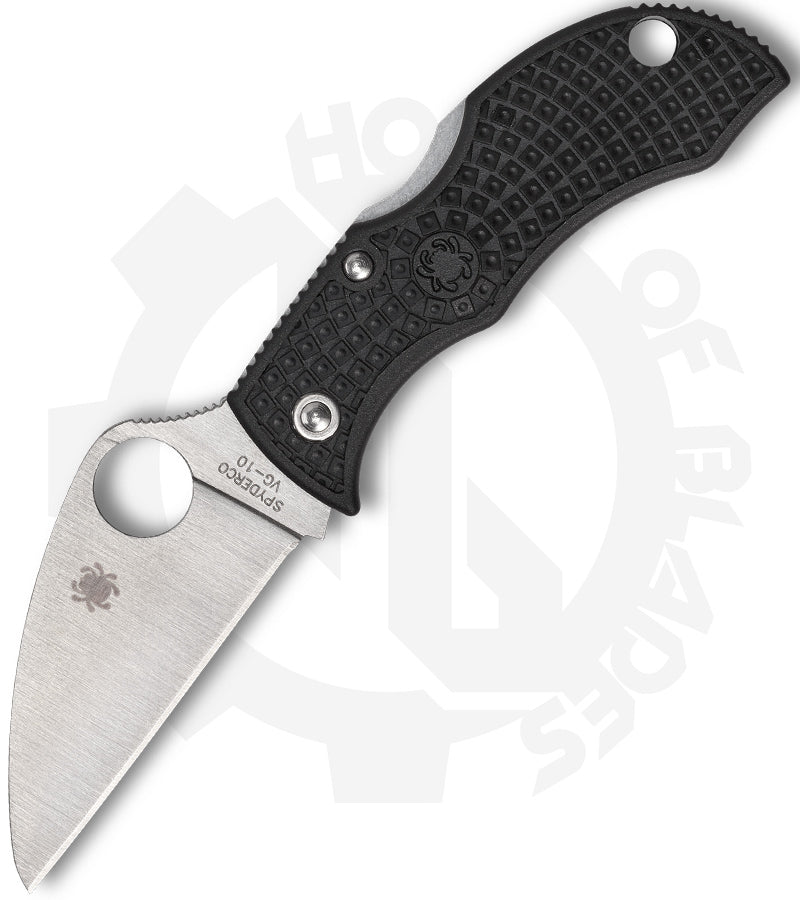 Spyderco Manbug MBKWP - Black FRN, Wharncliffe