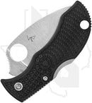 Spyderco Manbug MBKWS - Black FRN, Wharncliffe, SpyderEdge