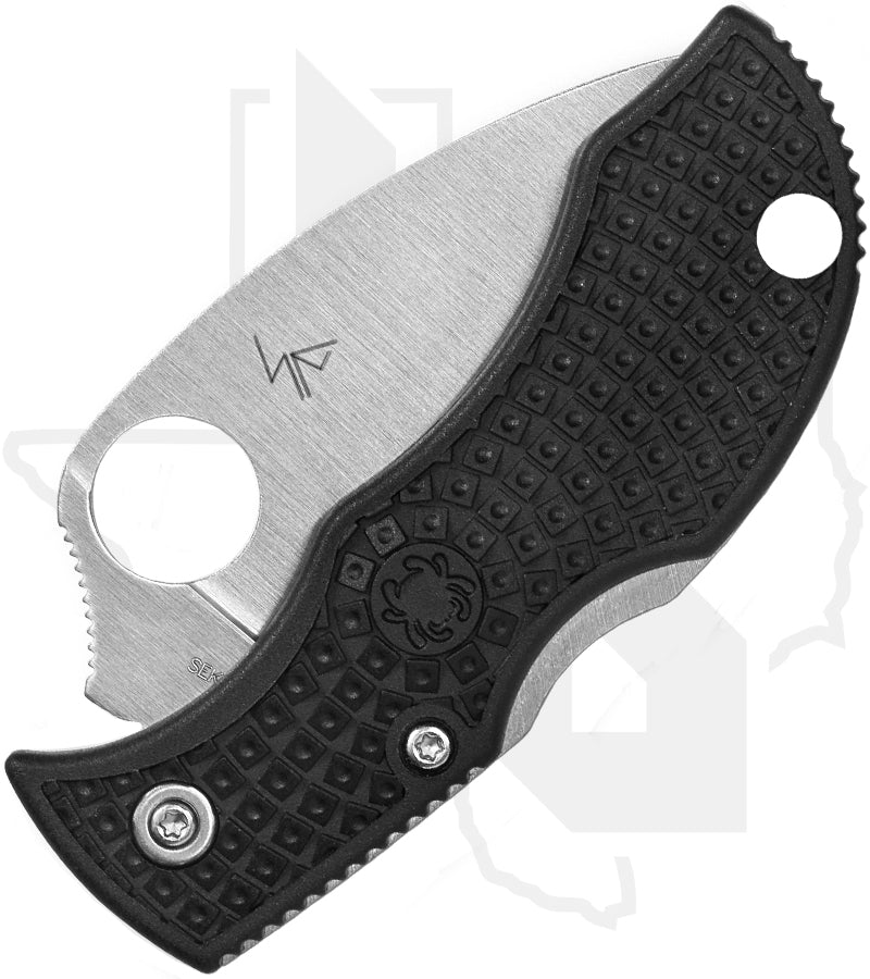 Spyderco Manbug MBKWS - Black FRN, Wharncliffe, SpyderEdge