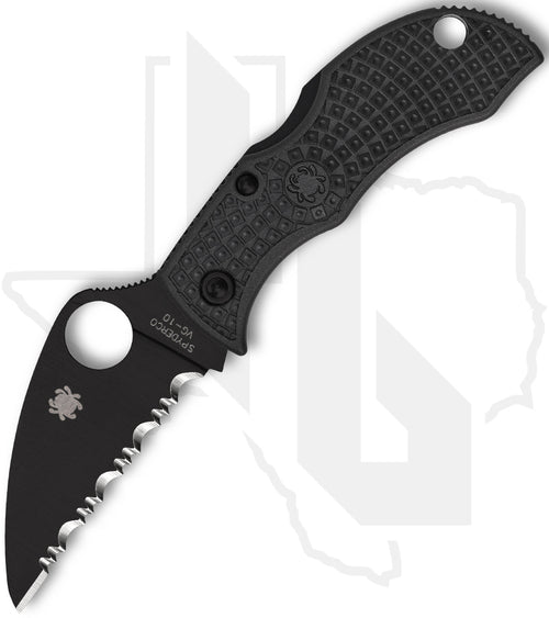 Spyderco Manbug MBKWSBK - Black, Black FRN