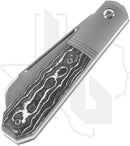 Jack Wolf Knives Midnight Jack MIDNI-02-FC-WS - White Storm Fat Carbon