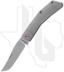 Jack Wolf Knives Mini Cyborg Jack MINCY-01-TI-SMOOTH - Smooth Titanium