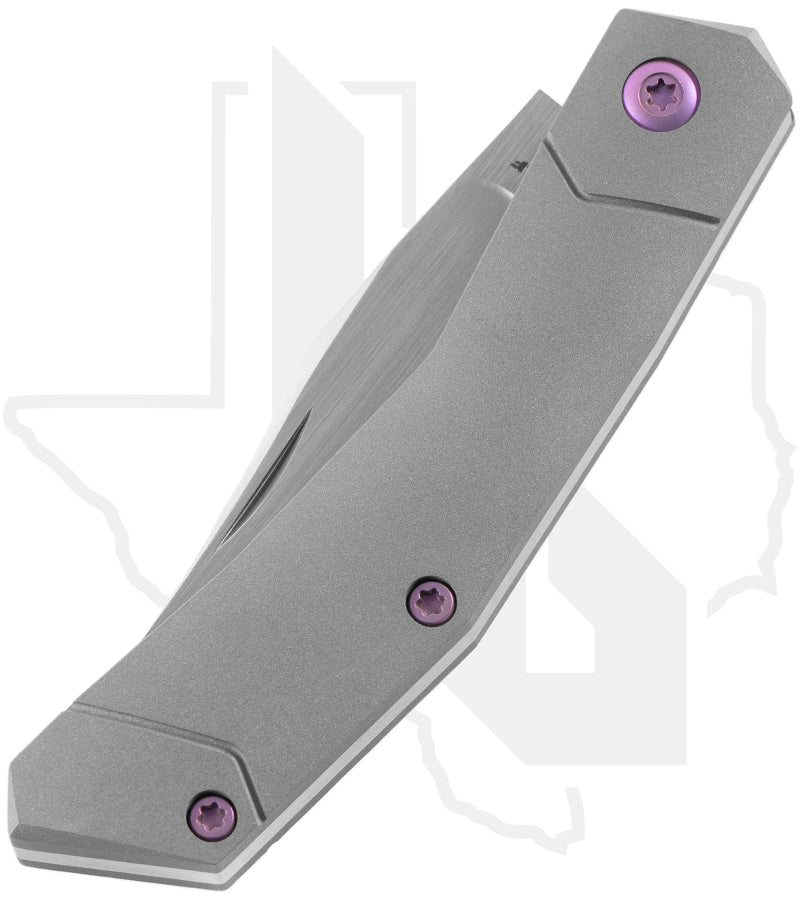 Jack Wolf Knives Mini Cyborg Jack MINCY-01-TI-SMOOTH - Smooth Titanium