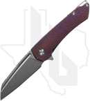 MachineWise Mojave MOJAVE-1168 - Stonewashed, Epicenter Milling, Distressed Plum Titanium