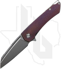 MachineWise Mojave MOJAVE-1168 - Stonewashed, Epicenter Milling, Distressed Plum Titanium