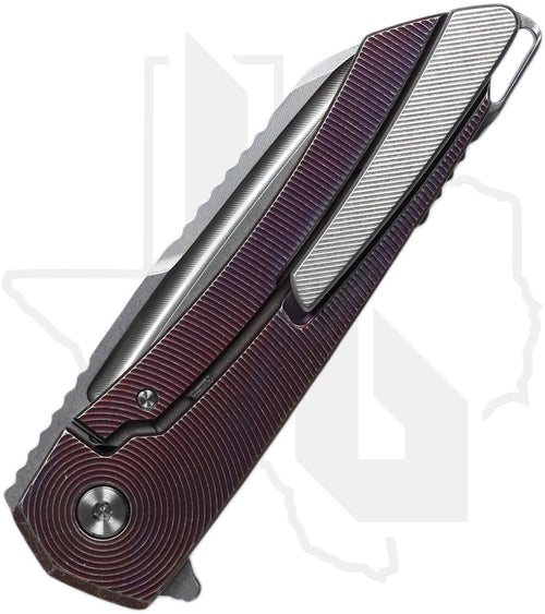 MachineWise Mojave MOJAVE-1168 - Stonewashed, Epicenter Milling, Distressed Plum Titanium