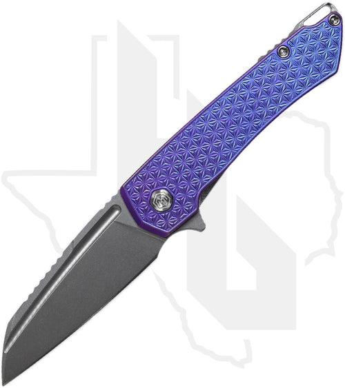 MachineWise Mojave -1177 - Stonewashed, Stars Milling, Blurple Titanium