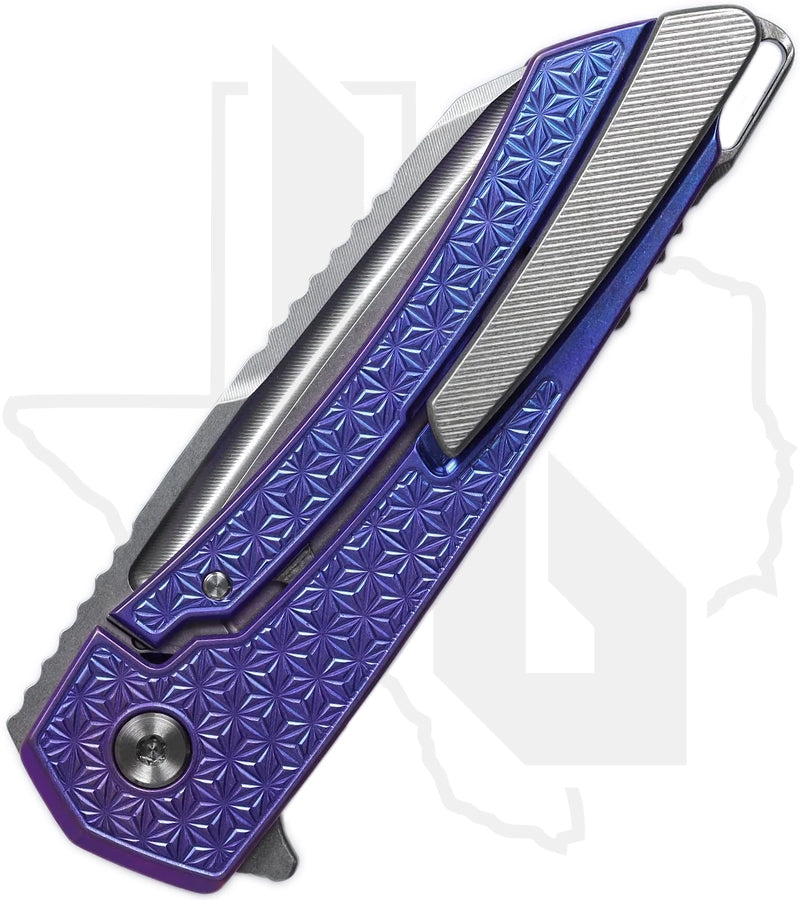 MachineWise Mojave MOJAVE-1177 - Stonewashed, Stars Milling, Blurple Titanium