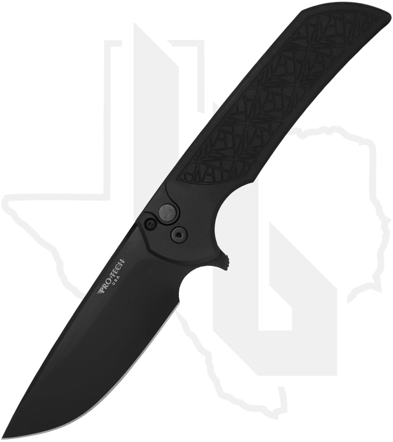 Pro-Tech Mordax MX106-NEXUS - Black Nexus Textured Aluminum, DLC