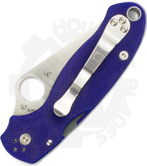 Spyderco Para 3 C223GPDBL - Dark Blue G-10