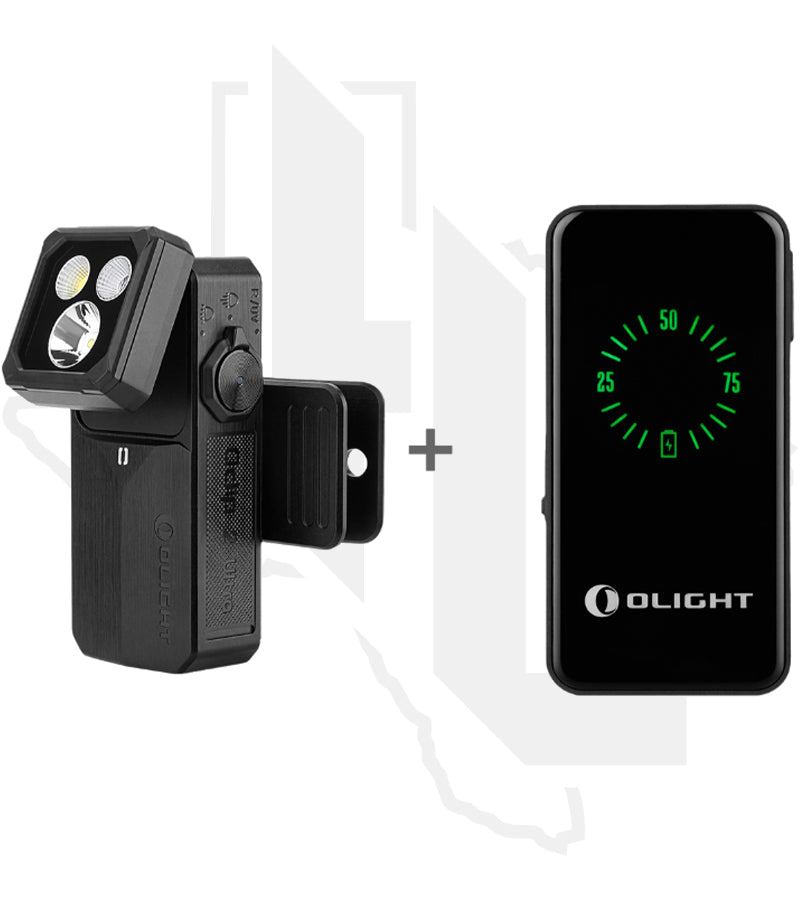 Olight Oclip 2 Ultra Premium Edition OCLIP2ULTRAPREMOB - Onyx Black
