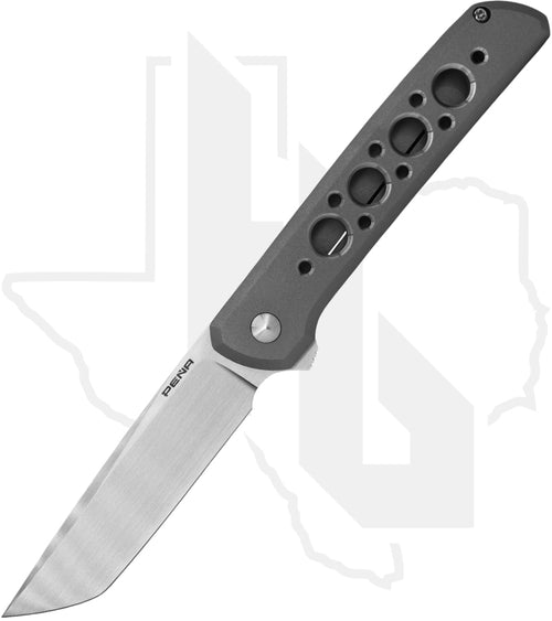 Pena Knives La Carolina PENA-CUSTOM-2 - Titanium, Speedholes