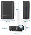 Olight Perun 3 Mini Premium Edition PERUN3MINIKITBK - Black