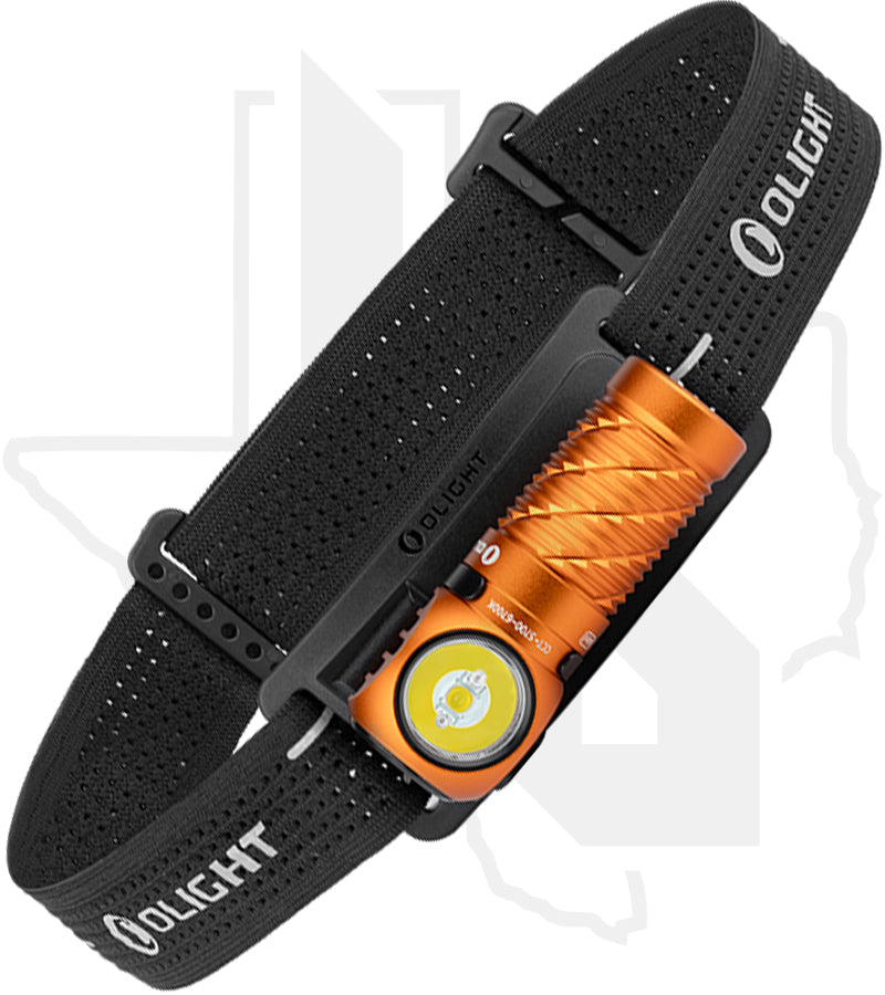 Olight Perun 3 Mini Headlamp & Flashlight PERUN3MINIOG - Orange, CW