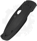 Spyderco Shaman C229GPBK - Black, Black G-10