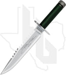 Rambo Mini Rambo First Blood Bowie RB9431 - OD Green Cord-Wrapped Handle