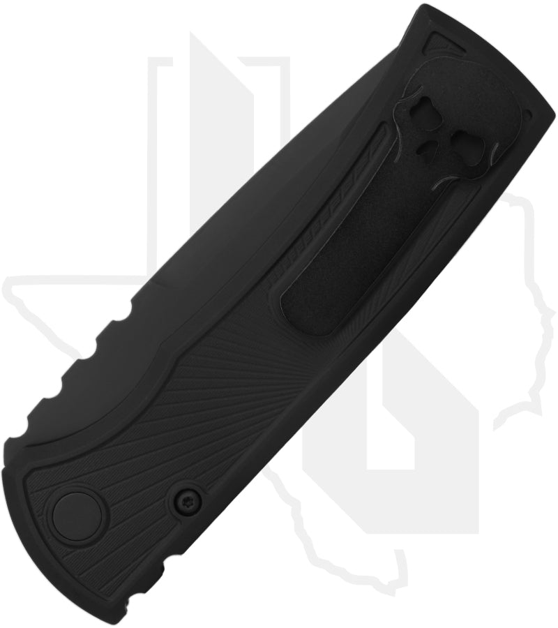Pro-Tech Chaves Redencion Operator RCR2106-KEY-OP - Black Key Textured Aluminum, DLC, Tritium Button