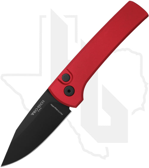 Pro-Tech Chaves Scapegoat Compact RCS1103-RED - Red Aluminum, DLC