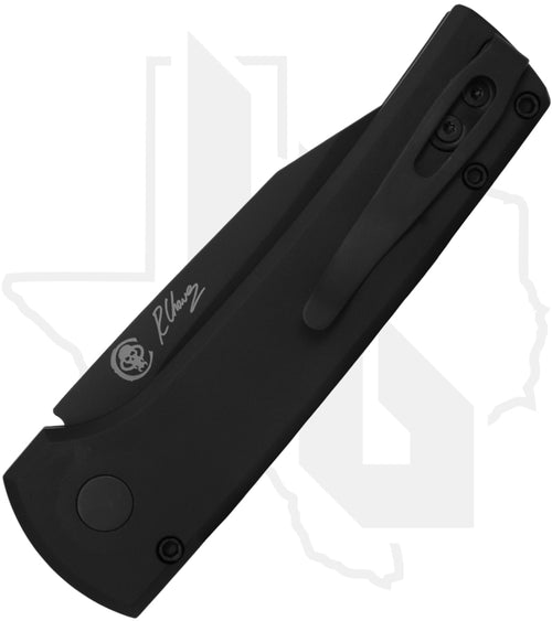 Pro-Tech Chaves Scapegoat Compact RCS1103-SWAT - Black Aluminum, DLC