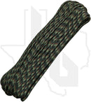 Atwood Rope MFG Woodland Camo RG005H - 550 Paracord, 100 Feet