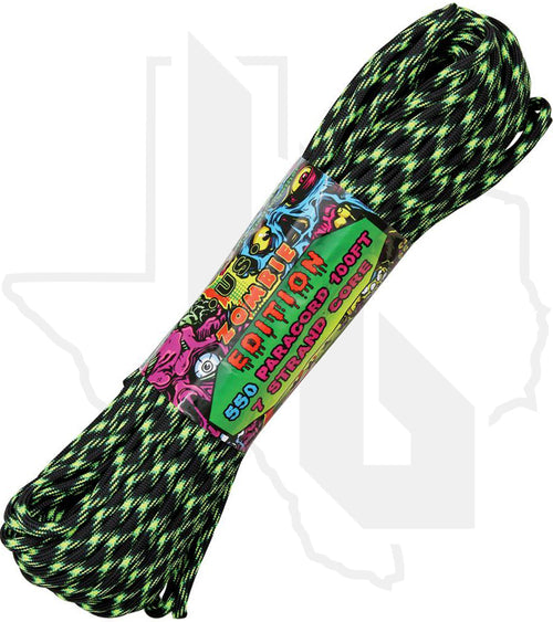 Atwood Rope MFG Decay Zombie RG1045H - 550 Paracord, 100 Feet