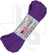Atwood Rope MFG Purple RG1217H - 550 Paracord, 100 Feet