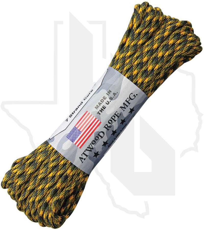 Atwood Rope MFG Bulldozer RG1251H - 550 Paracord, 100 Feet