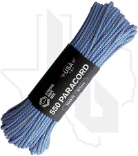 Atwood Rope MFG Diamond Blue/White RG1312H - 550 Paracord, 100 Feet