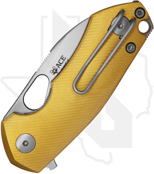 GiantMouse ACE Riv LL RIV-LL-BRASS - Satin, Brass