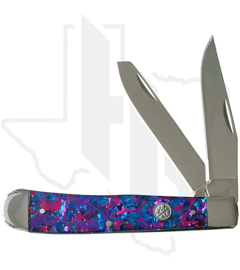 Whiskey Bent Rusted Nail Trapper RN11-82 - Purple Infusion Acrylic