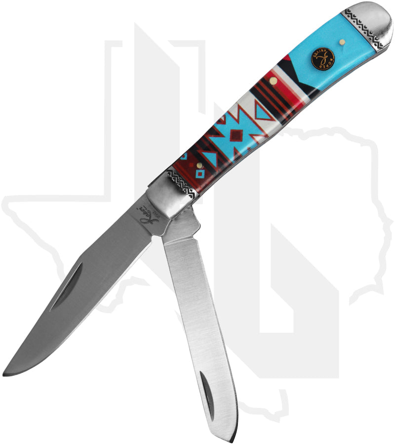 Roper Knives Trapper RP0002WS2 - Sunset Series II, Western-Style Acrylic