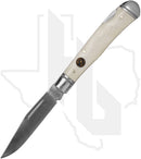 Roper Knives Single Action Lockback Trapper RP0005CWB - White Bone