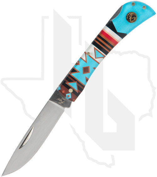 Roper Knives Tumbleweed RP0032WS2 - Sunset Series II, Western-Style Acrylic