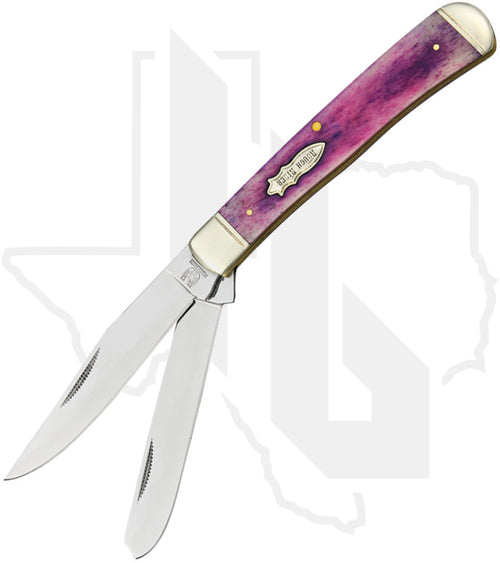 Rough Rider Trapper RR1254 - Purple, Bone