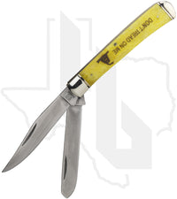 Rough Rider Trapper RR1381 - Don't Tread on Me, Yellow, Bone