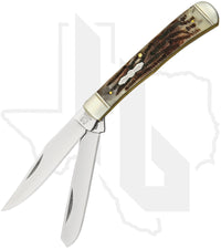 Rough Rider Trapper RR154 - Brown/White, Stag