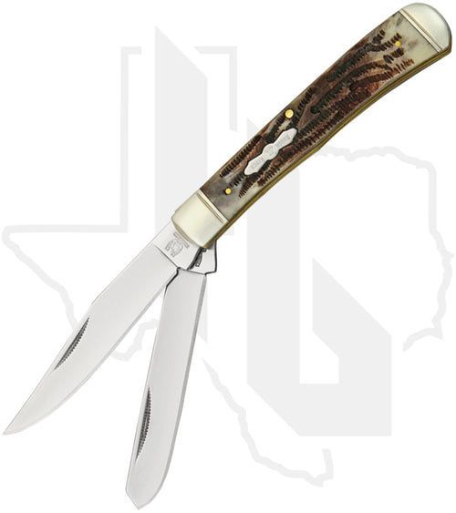 Rough Rider Trapper RR154 - Brown/White, Stag