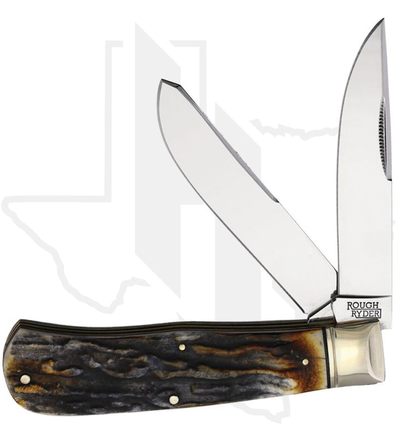 Rough Rider Jumbo Trapper RR2431 - Cinnamon Bonestag