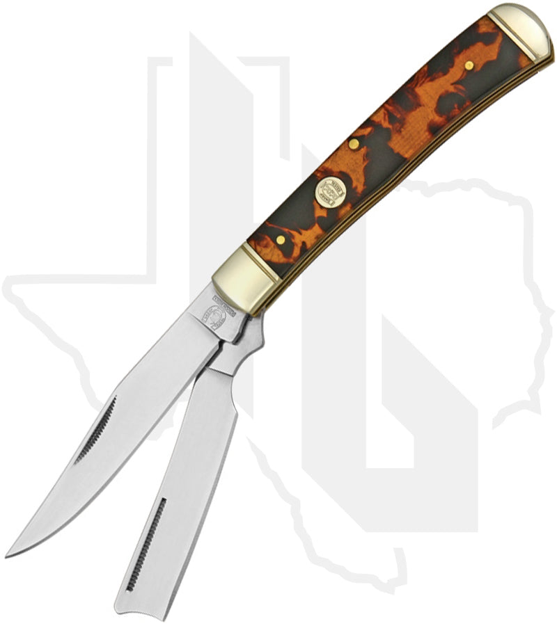 Rough Rider Razor Trapper RR515 - Tortoise