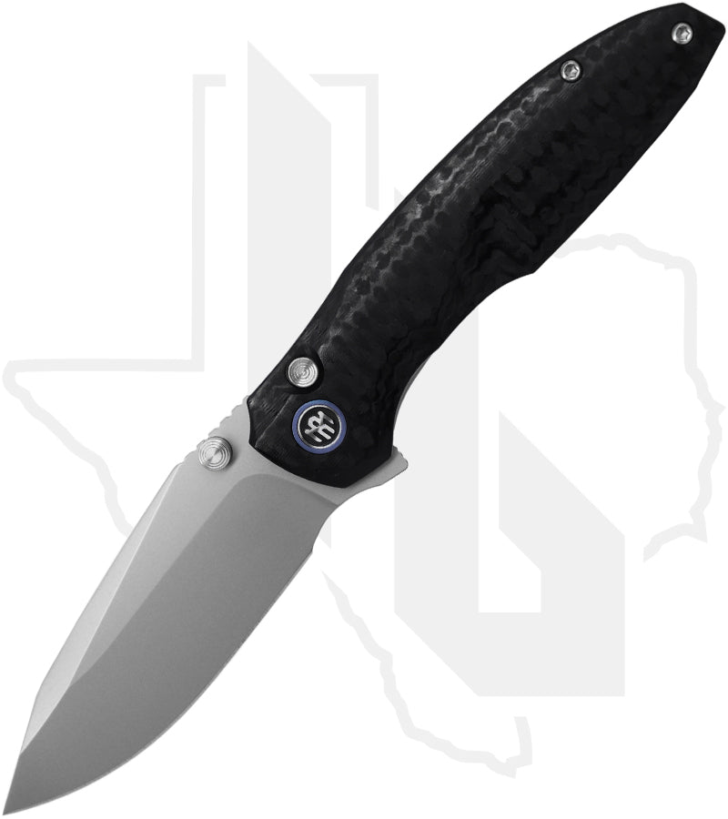 Remette RT-Cool Whale RTCL-GN1 - Black G-10, Bead-Blasted