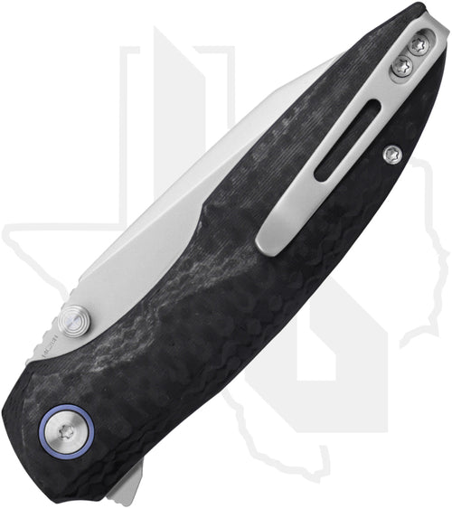 Remette RT-Cool Whale RTCL-GN1 - Black G-10, Bead-Blasted