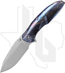 Remette RT-Cool Whale RTCL-T3 - Lightning Pattern Titanium, Bead-Blasted