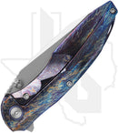 Remette RT-Cool Whale RTCL-T3 - Lightning Pattern Titanium, Bead-Blasted