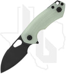 GiantMouse ACE Riv LL RIV-LL-JADE-G10 - Stonewashed Black PVD, Jade G-10