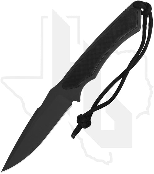 Spartan Blades Elite Grade Phrike SB17BKBKKYBK - Tungsten DLC, Black G-10, Black Kydex Sheath