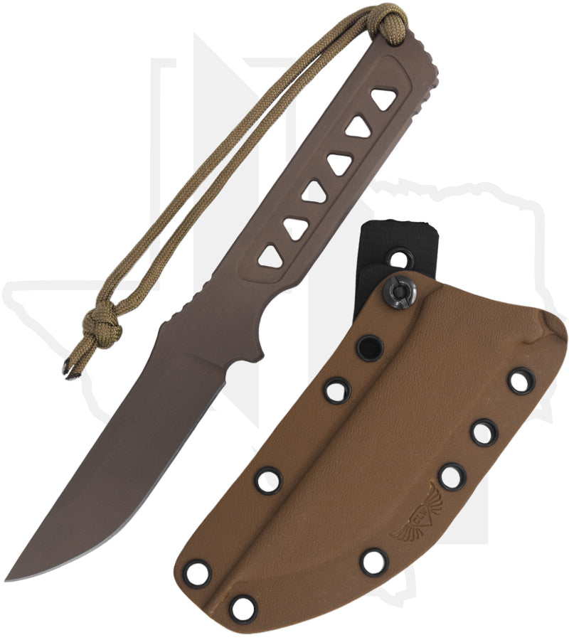 Spartan Blades Elite Grade Formido SB39DEKYTN - Flat Dark Earth ZrN, Coyote Kydex Sheath