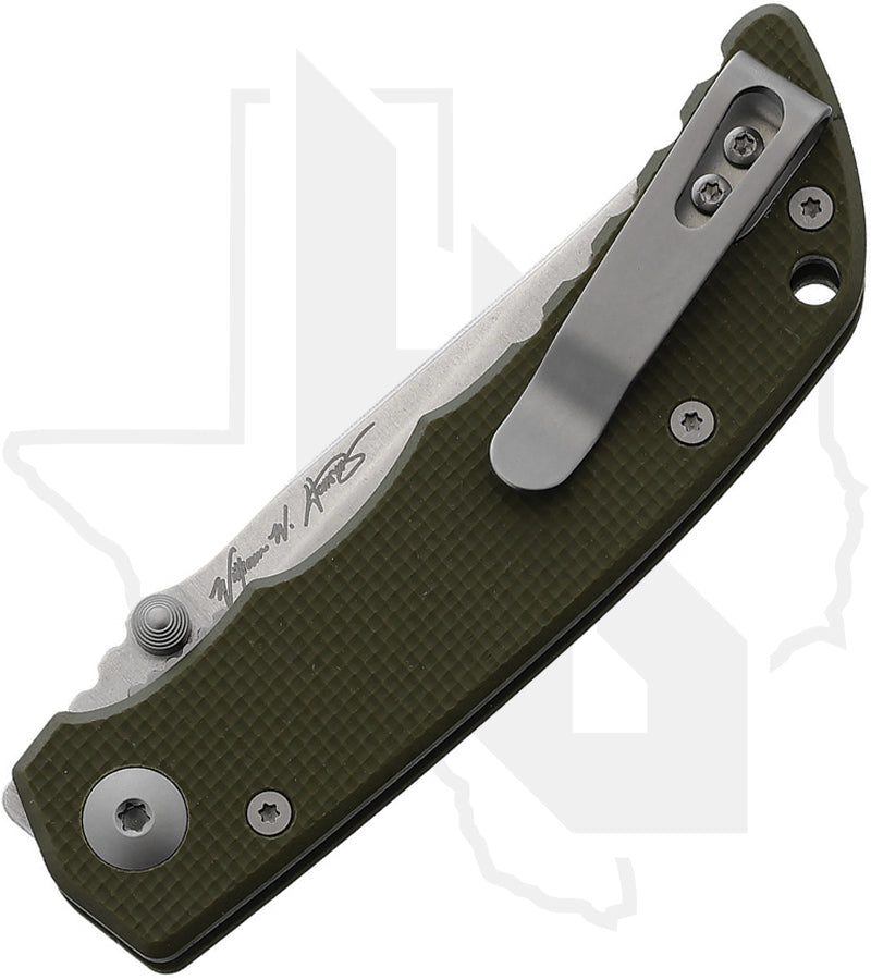 Spartan Blades Field Grade Talos SFBL7GR - Green G-10, Tumbled