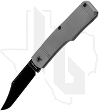 Jack Wolf Knives Sharpshooter Jack SHARP-02-TI-REV-TUX - Smooth Titanium Reverse Tux