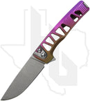 MachineWise Sonora SONORA-1990 - Lightwashed, Sunray-Skeleton Milling, Vertical Sunset Fade Titanium
